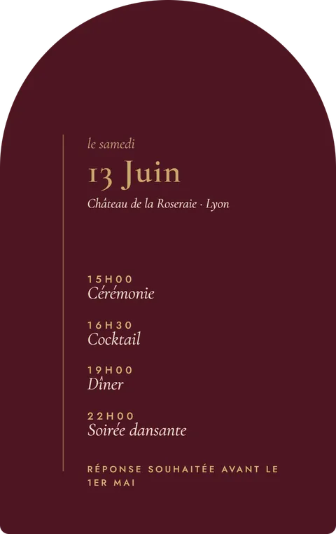 Programme Bordeaux, verso, format arche (aperçu de démonstration)