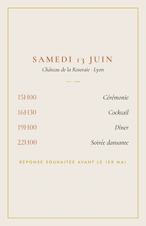 Programme Citron, verso, format carte (aperçu de démonstration)